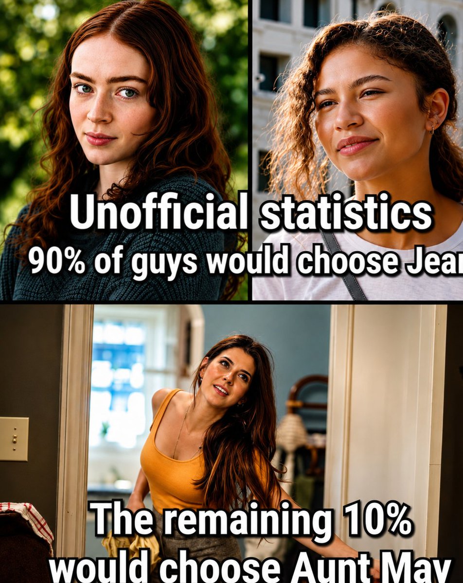 PaigeScene's tweet photo. Unofficial stats say Jean.
Real ones know Aunt May hits different https://t.co/ncdKnVcSH7
