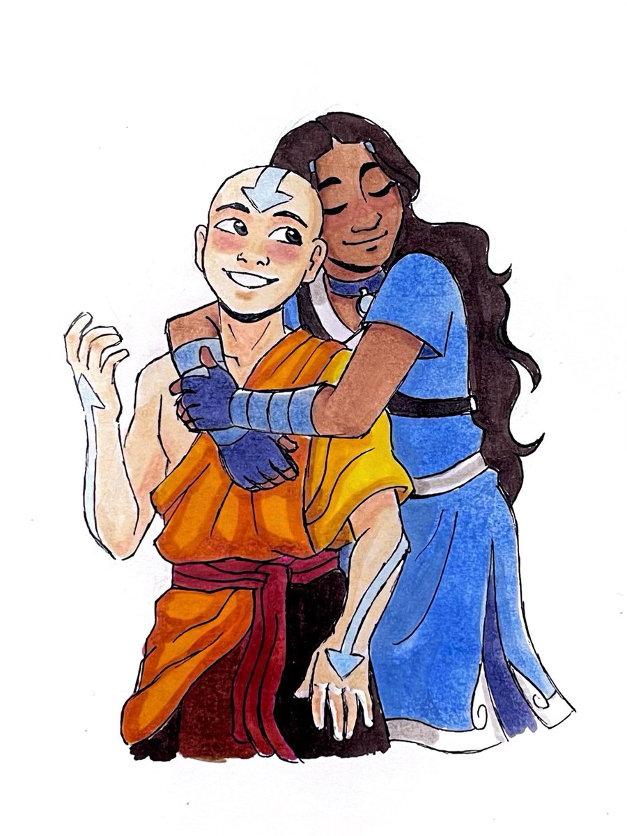 lhsketches's tweet photo. Happy (late) Kataang week!

Day 4: Growing Together

#kataang #kataangweek2026 #atla https://t.co/OaRrFA8SVb
