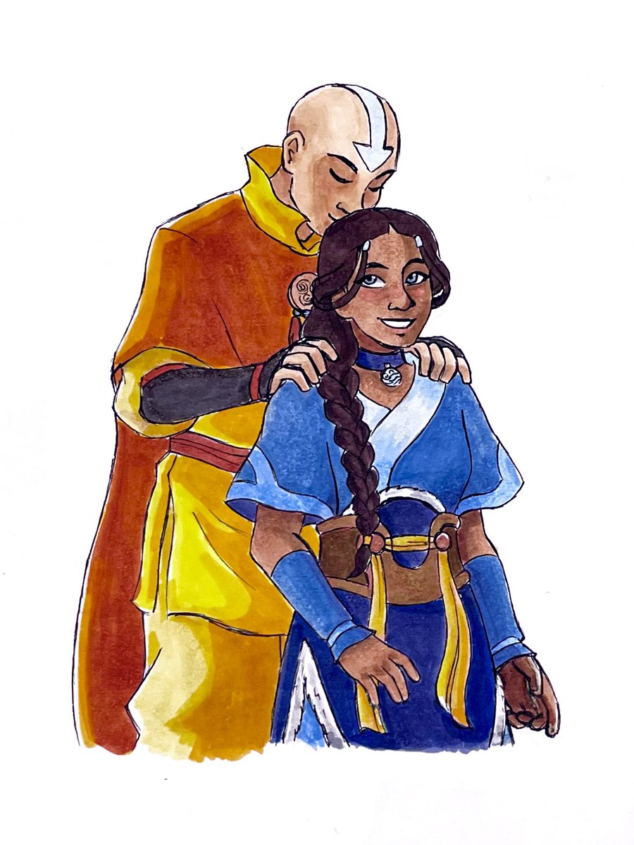 lhsketches's tweet photo. Happy (late) Kataang week!

Day 4: Growing Together

#kataang #kataangweek2026 #atla https://t.co/OaRrFA8SVb