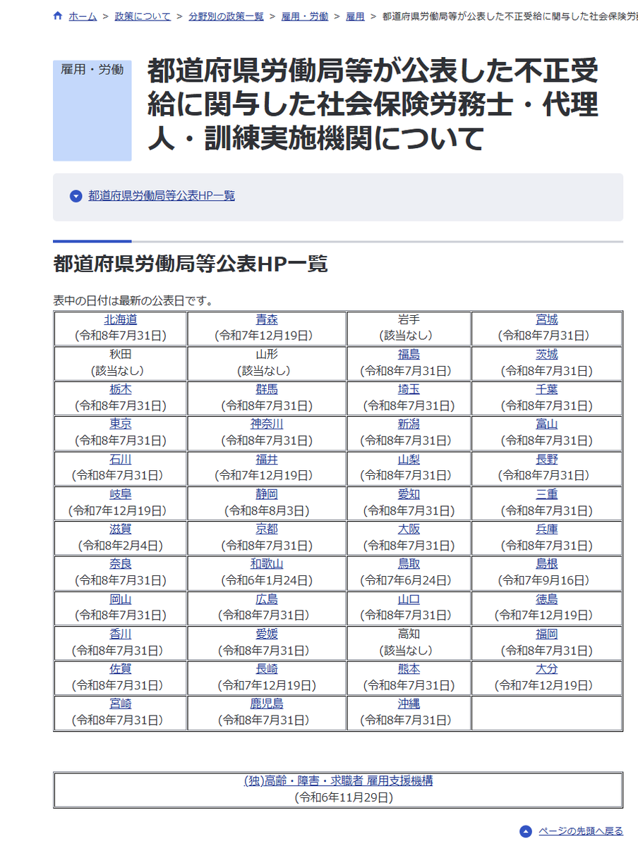okayokay0214's tweet photo. エッグフォワード株式会社が人材開発支援助成金不正受給に関与した事業所数は、現時点の公表ベースで概算延べ749社（未然防止以外が191事業所）です
令和8年7月31日公表分は、東京労働局管内193社、福岡労働局管内80社、北海道労働局管内26社です
すごい数ですが
#不正受給
https://t.co/Kxg6gwDKja https://t.co/ZtHdsFcY2o
