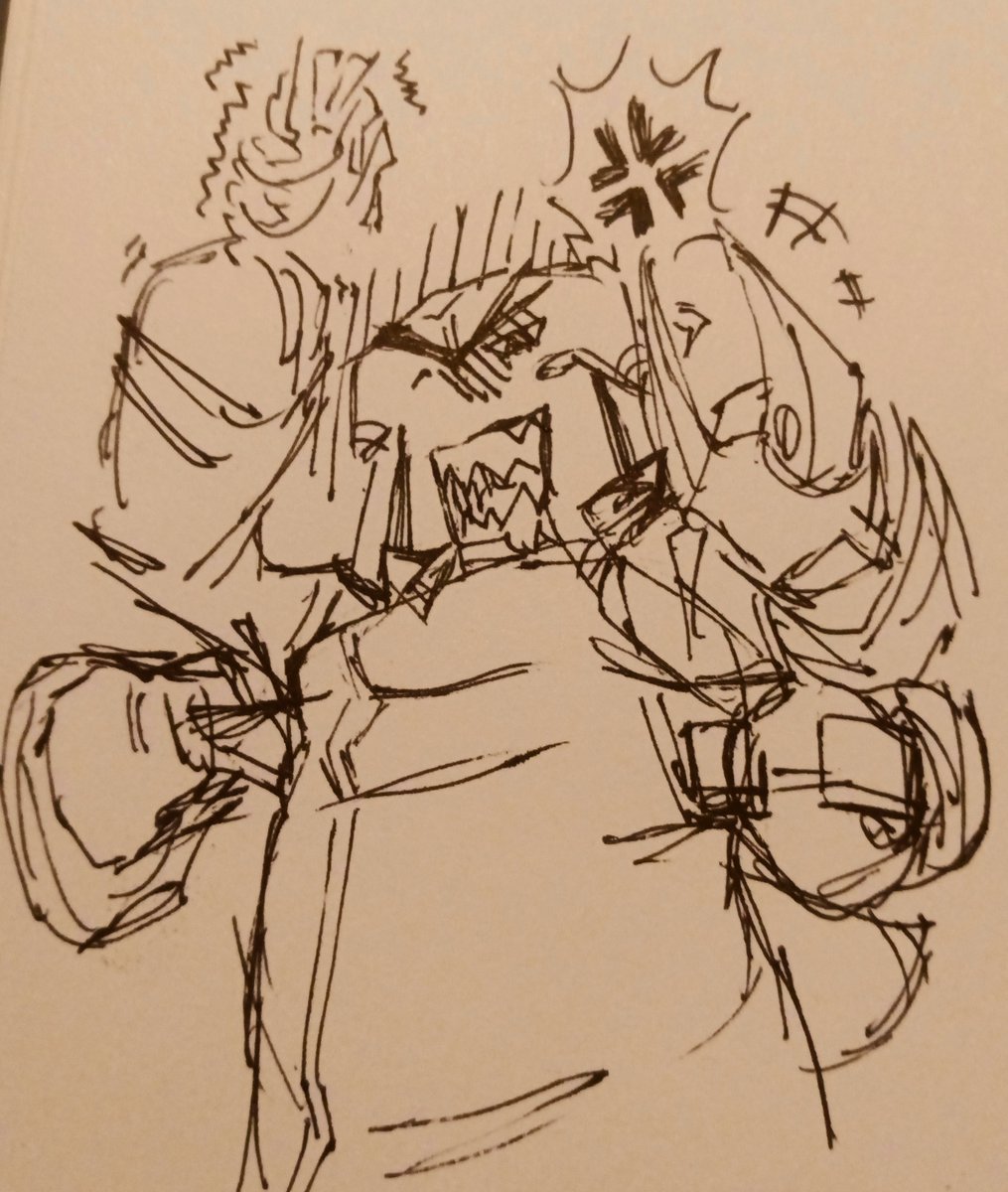 o_299's tweet photo. traditional doodle before i go back to the working on commissions mines https://t.co/SnUXK8SEod