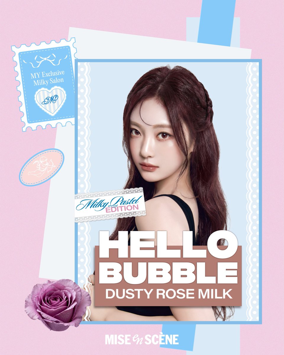 itsRaynotes's tweet photo. 미쟝센 인스타
HELLO BUBBLE - Milky pastel Edition
#aespa #에스파
#미쟝센 #miseenscene https://t.co/SR13lrH6ZE