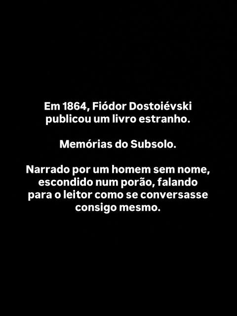capleonardi_zed's tweet photo. Assim começa  o livro...
"Eu sou um homem doente... Um homem mau. Um homem desagradável." 
...
A vantagem de duas vezes dois é quatro é excelente, mas duas vezes dois é cinco também é uma coisinha muito graciosa."

1975
https://t.co/k2g9n3Grn7 https://t.co/aTgtIKE2Co