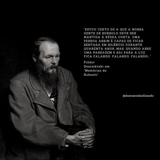 capleonardi_zed's tweet photo. Assim começa  o livro...
"Eu sou um homem doente... Um homem mau. Um homem desagradável." 
...
A vantagem de duas vezes dois é quatro é excelente, mas duas vezes dois é cinco também é uma coisinha muito graciosa."

1975
https://t.co/k2g9n3Grn7 https://t.co/aTgtIKE2Co