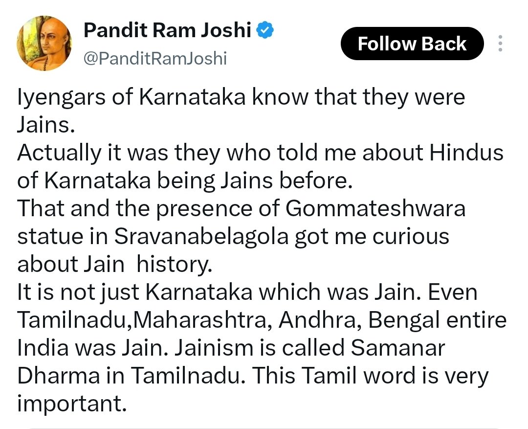 sarpame's tweet photo. No one can hide the truth! 

Many Indians themselves do not know Mahaveera is 24th tirtankara of present cycle and not the founder of Jainism https://t.co/4JnARPAuME