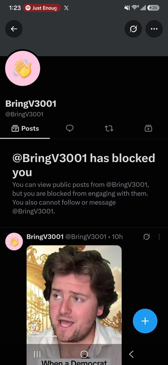 Starfall_Hollow's tweet photo. @AwokenAngelxoxo @BringV3001 @___TheGOOdWitch FUCKER BLOCKED ME HAHAHA https://t.co/p6pISD0ADs