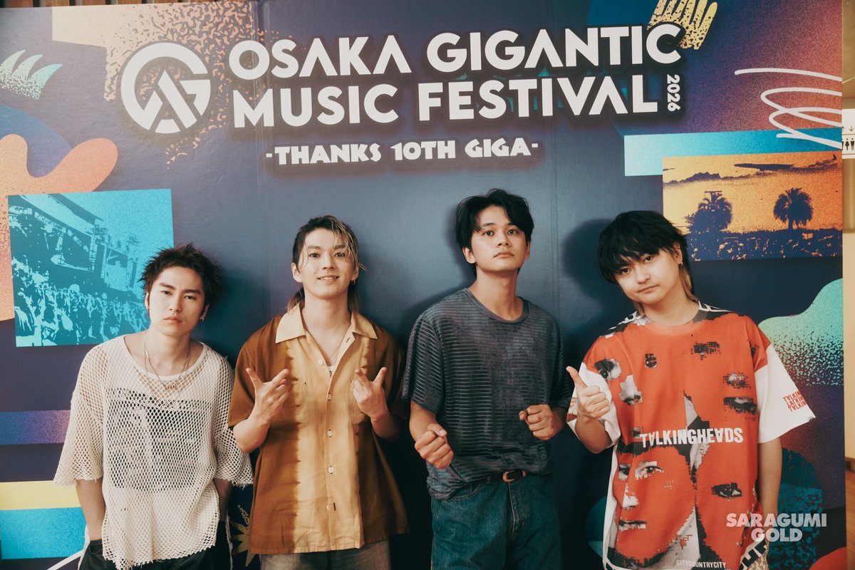 dish_fcinfo's tweet photo. ◤REPORT UP！◢

OSAKA GIGANTIC MUSIC FESTIVAL 2026☀️
大阪舞洲スポーツアイランド ジャイガ特設会場
🔗https://t.co/D2UVuh0JPJ

#DISHꤷꤷ #DISHꤷꤷGOLD https://t.co/LFjx9uIW96