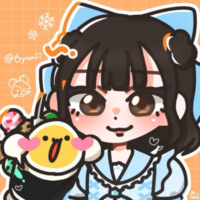 6yunii's tweet photo. #新しいプロフィール画像
な、なんと @moonrabbit_1174 さんに描いていただきました‼️ ほんまにありがとうございます🥺🙇🙇 https://t.co/vHCyRFKoWz