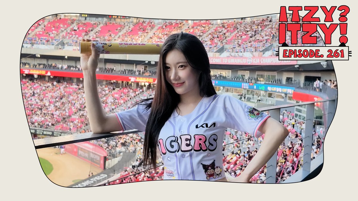ITZYofficial's tweet photo. [ITZY?ITZY!] EP 261 l 채령 KIA 타이거즈 시구
🎬 https://t.co/8UVmHQcr3y

#ITZY #MIDZY @ITZYofficial
#CHAERYEONG #채령 https://t.co/VsqzjPqKfx