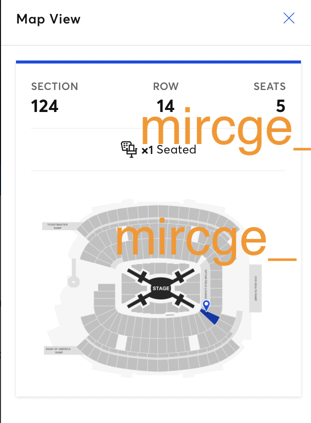 mircge_'s tweet photo. 💜WTS💜
1 Ticket BTS Foxborough MA, Day 2
📆 Thursday, August 6th
💺 Section 124, Row 14, Seat 5
💵 $292.40 per ticket (face value)
RFS: Went to the Stanford show instead
Additional Info: Can video call during transaction! PayPal G&amp;S/Venmo https://t.co/GG07oVgL8P