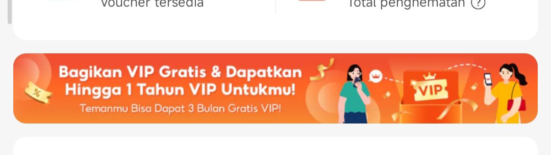 Cobareviewin's tweet photo. @swetiechloee Share code ?  Di bagian Shopee VIP ny nanti ada begini click https://t.co/w6itWxI8AL