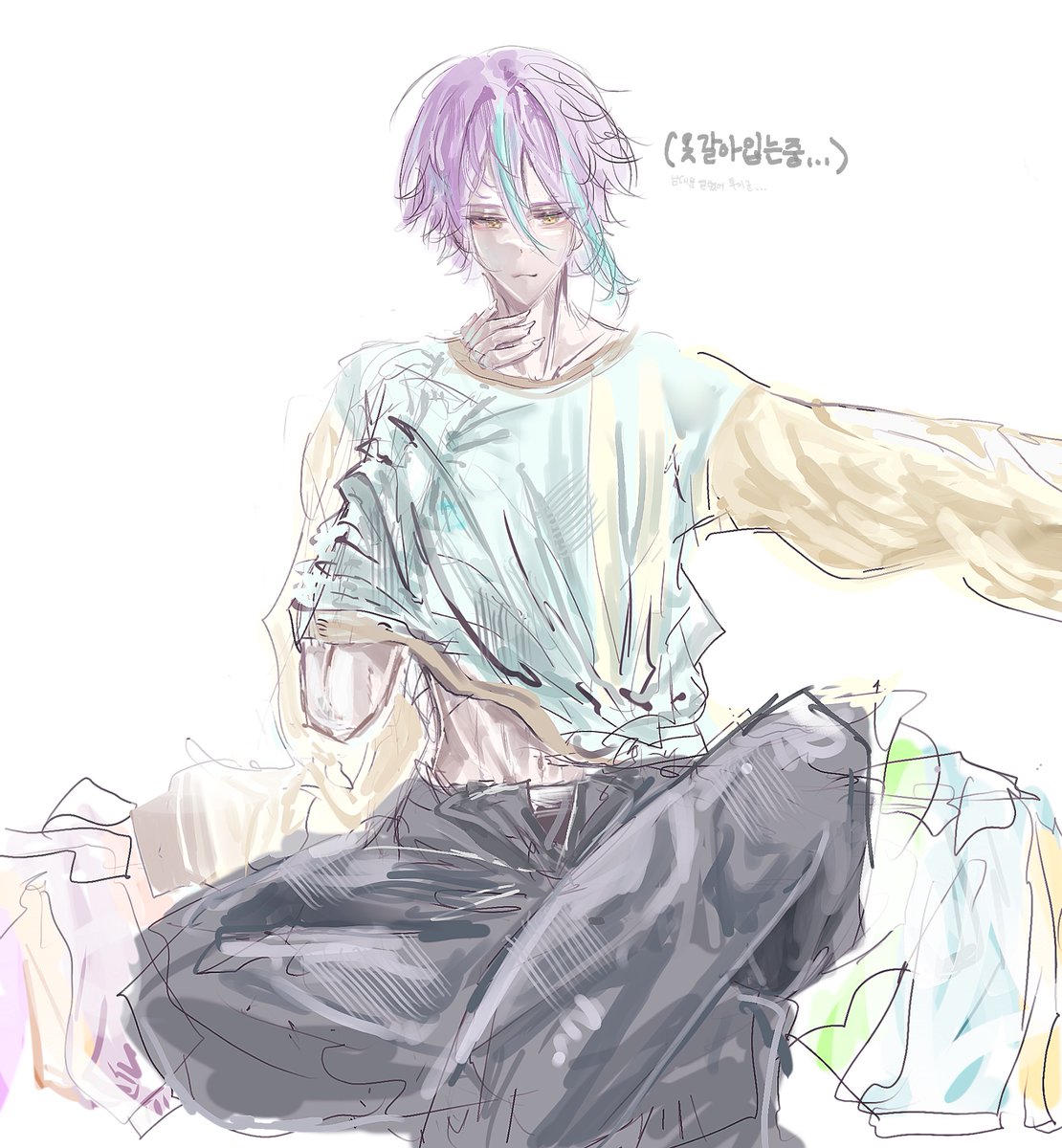 chamchi1316616's tweet photo. #prsk_FA

루이군은 열심히 옷 갈아입고 있습니다 https://t.co/pRYy7FQAvs