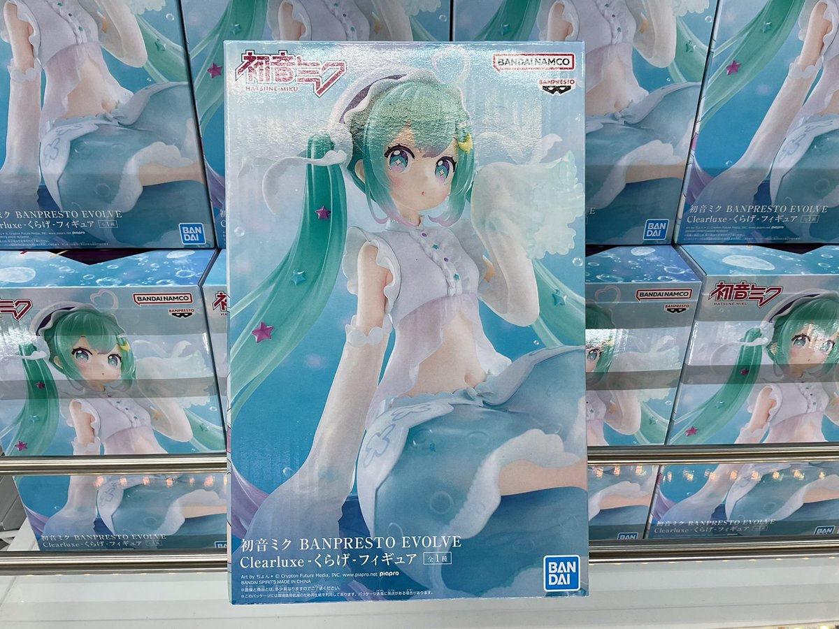 🌟新景品入荷情報🌟 【B1】 #初音ミク シリーズ BANPRESTO EVOLVE
