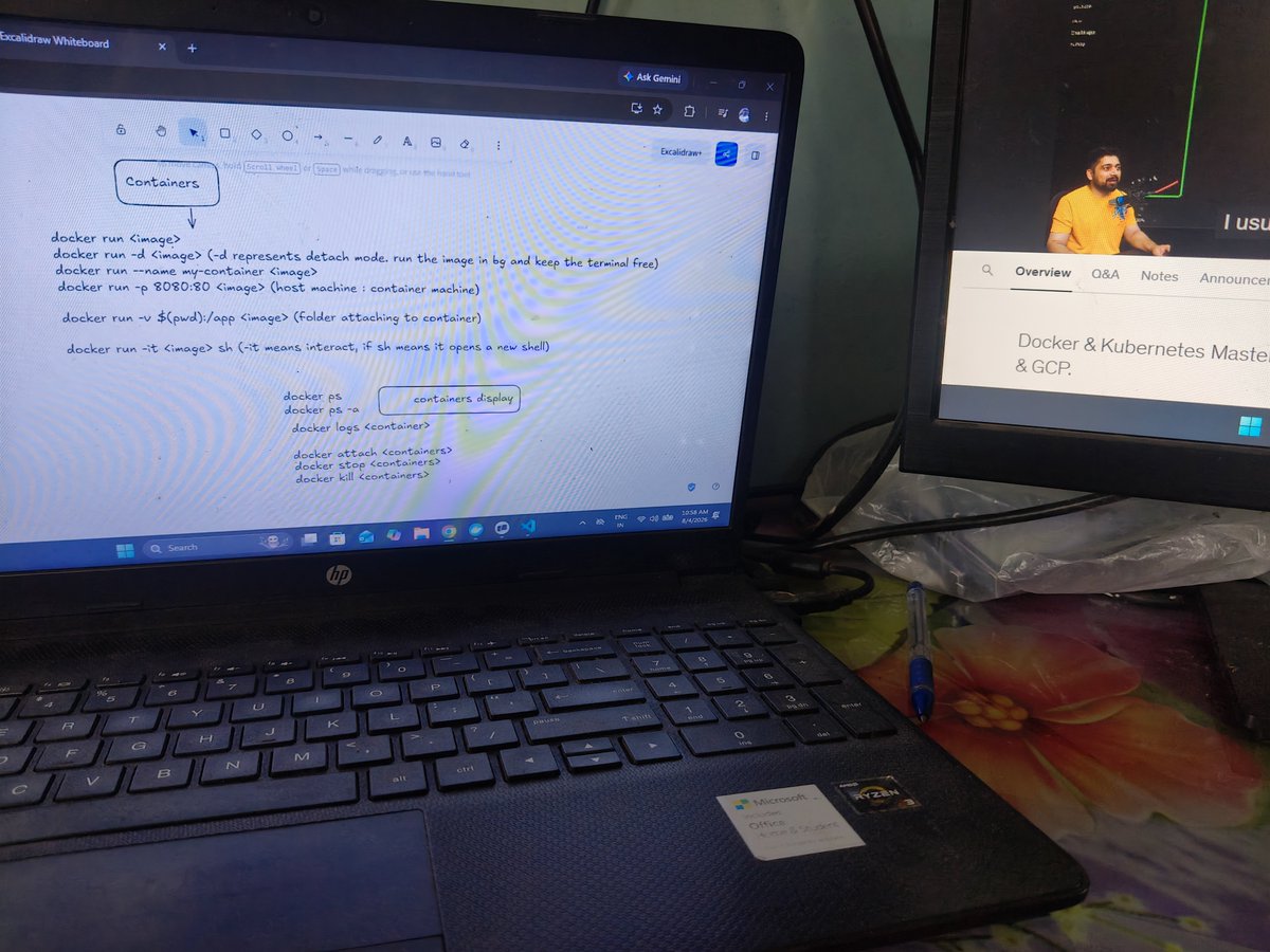Rupam2004T's tweet photo. If you have docker desktop you don't need any commands to write on terminal but without commands the feeling is missing.
Developers should know some basic commands 👍👍👍 https://t.co/fQ2UkUxxqG