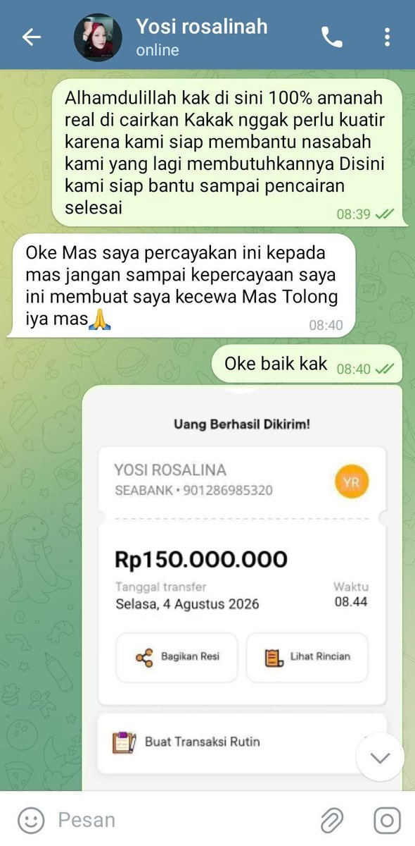 TrustedGalbay2's tweet photo. Siang gays Masih open joki pinjol ya sung chat wa atau tele ya🫰🏻🫶🏻😎 sbntr lagi mau japo, pinjaman mau jatuh tempo? Gaji abis buat pinjol? Sini ak bantu meringankan pinjol mu, pasti nya Tanpa identitas pribadi dijamin aman🫰🏻🩷🫶🏻☝🏻#zonauang https://t.co/rgUNwr3Lrx