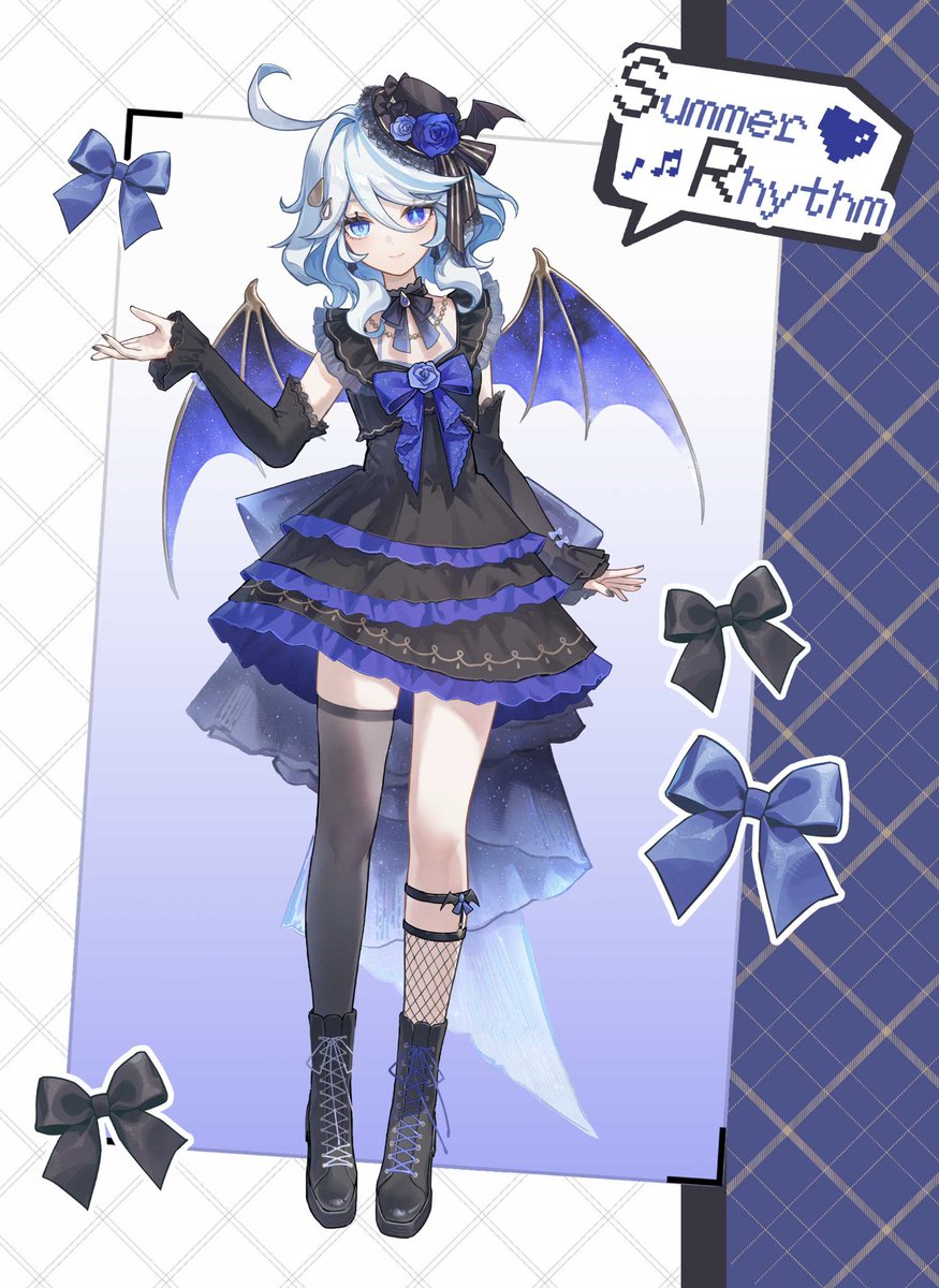 _Yukiri's tweet photo. Summer Rhythm Devil Furina
#GenshinImpact  #Furina #芙宁娜 #芙卡洛斯 #原神 #Genshin_Impact #genshin #Focalors #GothicLolita https://t.co/vY8Tj5CKpo