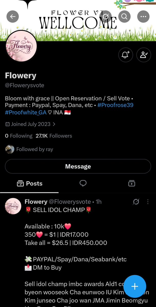avocalouve's tweet photo. @Flowerysvote donee https://t.co/ImK5efnkPG