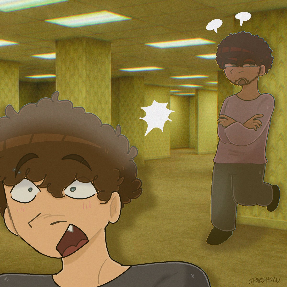 starrrshoww's tweet photo. anyone else feel liminal 
#elisinspacefanart #idkcaymanfanart #fatherson https://t.co/Hmp5rwNfYq