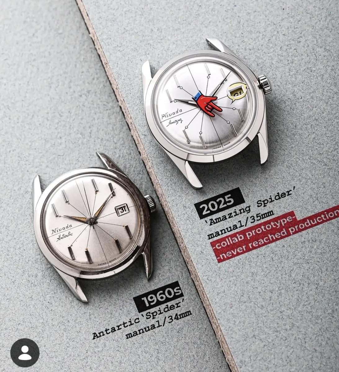tamukun's tweet photo. ニバタさん、スパイダーマンコラボモデルかね?ファンなら欲しいやーつだね。 #nivada https://t.co/se522dCEYm