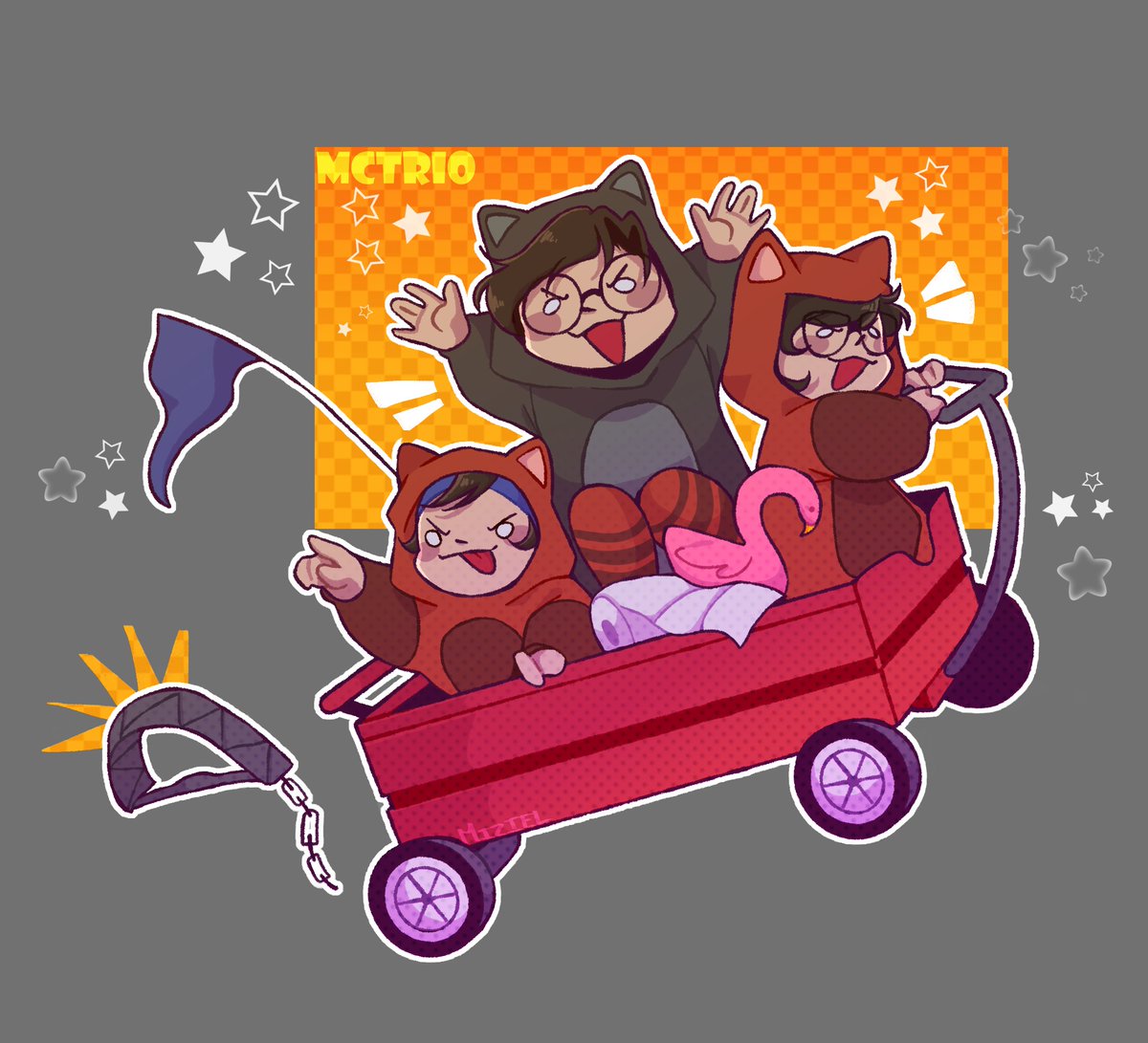 xMiziel's tweet photo. Mapaches 🦝✨

#Aldogeofanart #roierfanart #elmarianafanart #mctrio https://t.co/WOikICABD7