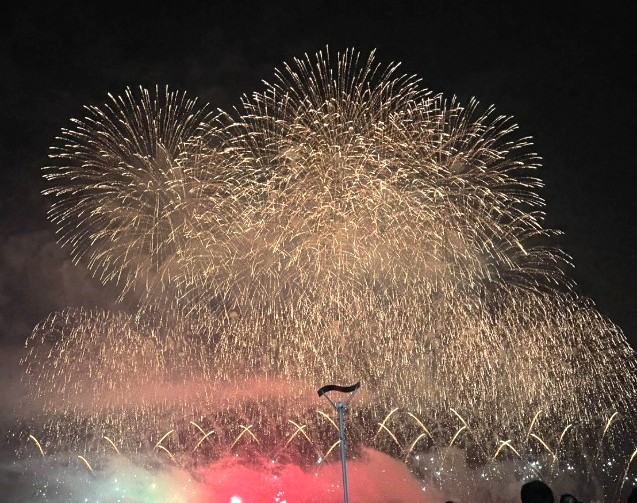 ocihyuma's tweet photo. スタッフが「#いわき花火大会」に行きました🎆

とてもきれいで、しかも迫力がすごい😆

写真ありがとうございました🙇

#いわき #���業訓練 #求人 #転職 #資格取得 #公式つぶやき部 https://t.co/V0zqFW2vVD