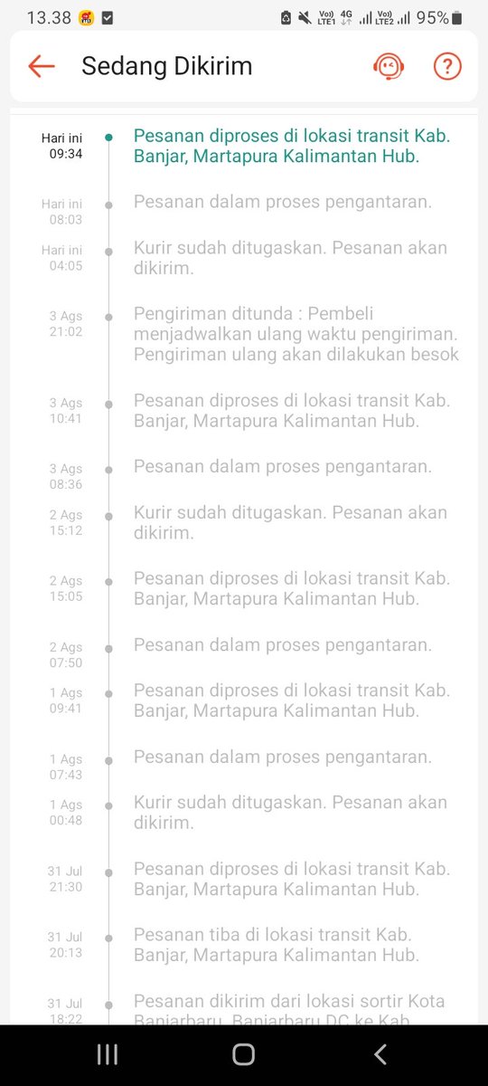 Not_YourPlace's tweet photo. @ShopeeID Ini niat ga sih nganterin nya🥲 https://t.co/KyDQaCosRw