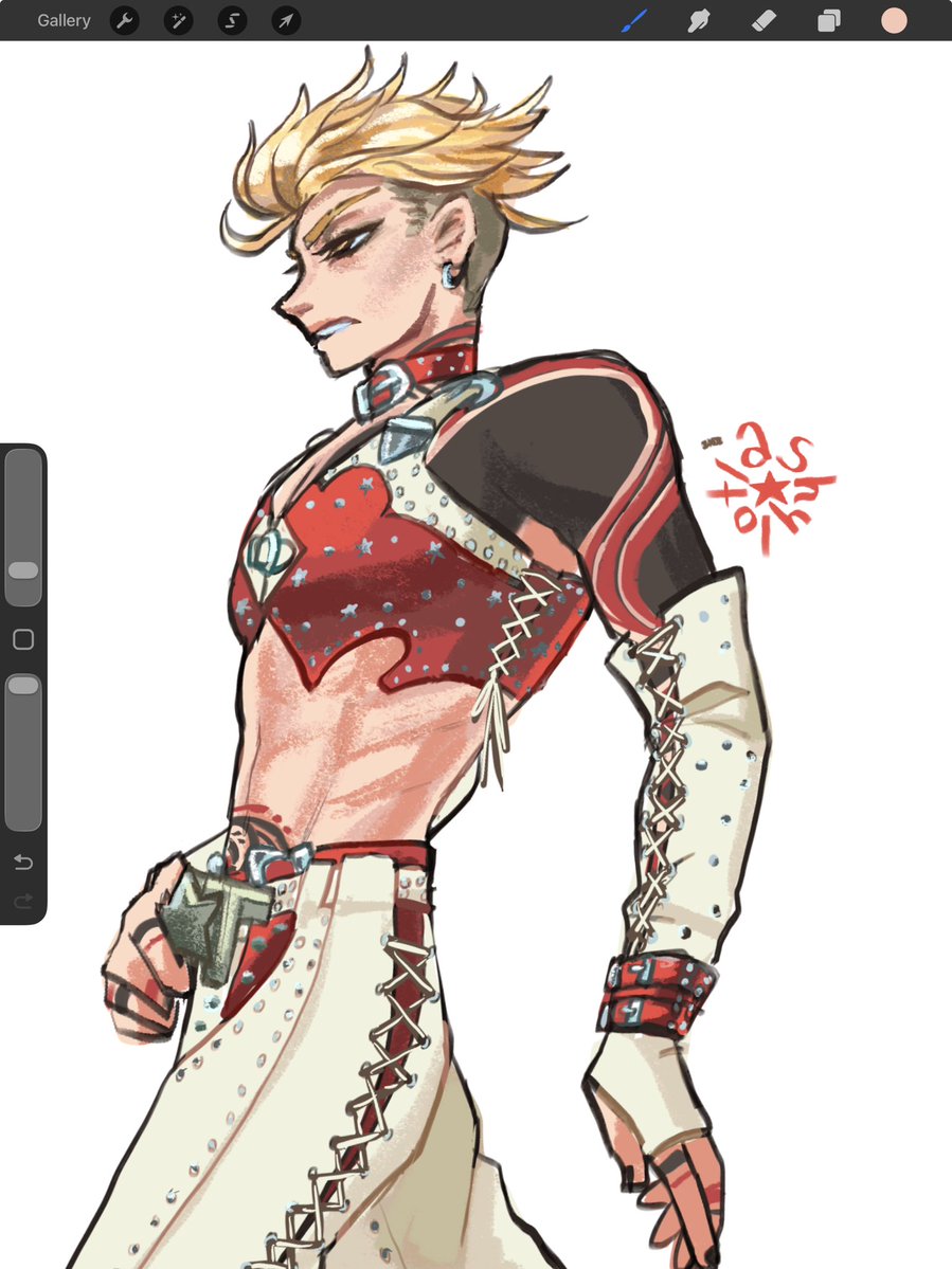 ashylotl's tweet photo. Enjin in that one Chappell fit… #gachiakuta #enjin #gachiart #gachitwt #chappellroan #gachiakutaanime https://t.co/7dhbQXKoO5