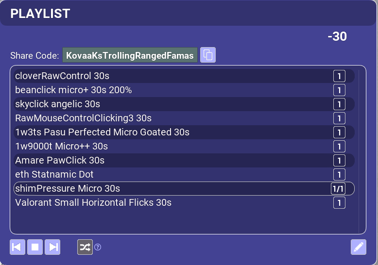 ogamz_'s tweet photo. Code - KovaaKsTrollingRangedFamas

30s scenarios for micros between games for valorant/Cs  use it and lmk https://t.co/ZDacsza9mA