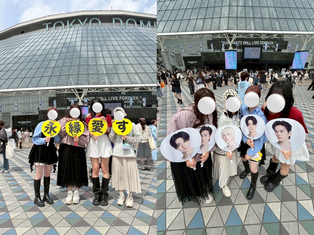 macha_k5han's tweet photo. JO1DER SHOW 2026 永縁 EIEN
IN 東京ドーム　Day2👻🍌

最後EIENの時に今までの11人のJO1がフラッシュバックしてきて、もう思い出としてなってしまったんだなと切なくなって大号泣でした😭
色々思う事はあったけどやっぱりJO1のライブは最高すぎたよ…

#EIEN_TOKYO_0409 #JO1
#JO1DER_SHOW #EIEN https://t.co/TG62dadPbQ