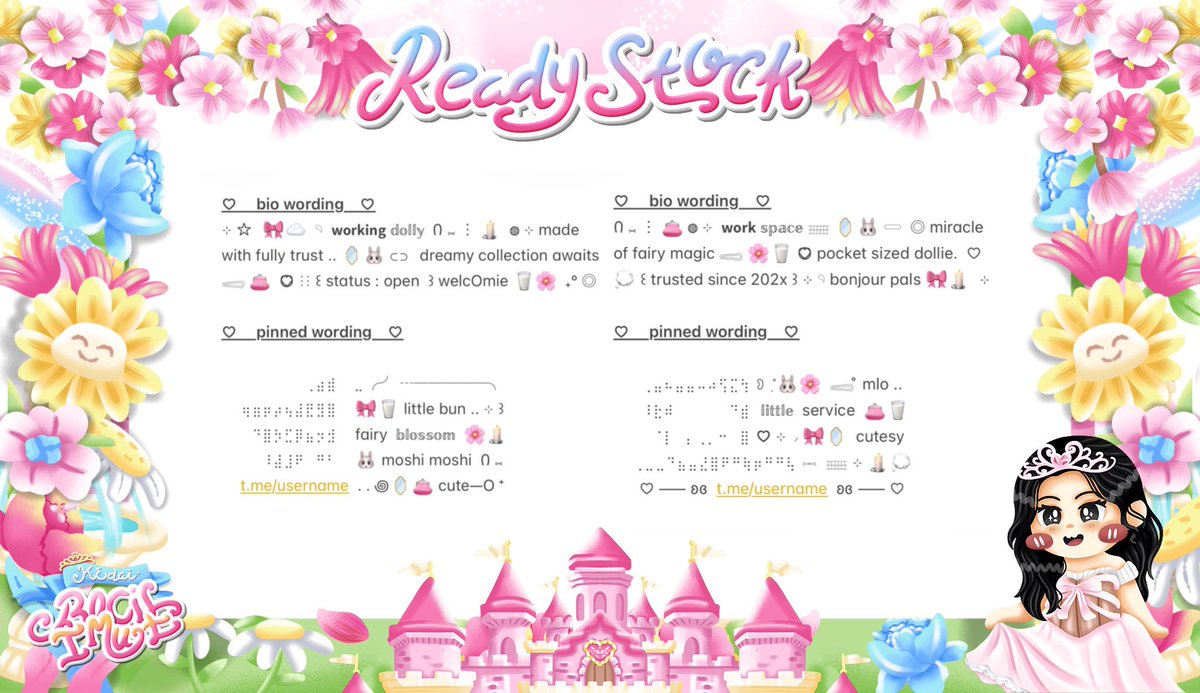 umbqi's tweet photo. ⠀
⸝⸝  🎀  യ₊  help retweet?  thank you !  𓐍  

💭 𖣠  ⊹  . .  haloo sobat imut  𓈀 ☀️☘️ ♡  kath dropped  🥣  ◎  ready stock wording bundle bio dan pinned ˚⸝⸝  🍰🌸 with price  ꒰ IDR. 8.5OO ꒱  Ი ⑅ 🐰 ⟡  take melalui dm ya  👛🧁  ◠  ꕤ 

 ..  ミ  💌  ⟡ #zonauang  𖠗
⠀