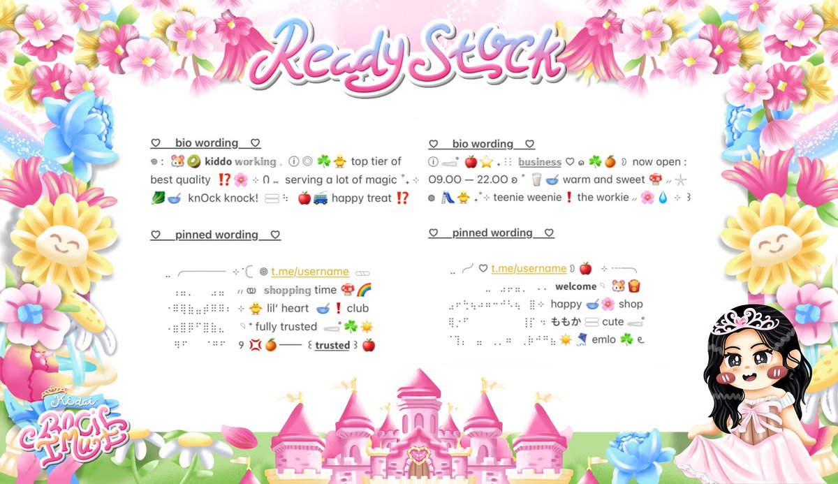 umbqi's tweet photo. ⠀
⸝⸝  🎀  യ₊  help retweet?  thank you !  𓐍  

💭 𖣠  ⊹  . .  haloo sobat imut  𓈀 ☀️☘️ ♡  kath dropped  🥣  ◎  ready stock wording bundle bio dan pinned ˚⸝⸝  🍰🌸 with price  ꒰ IDR. 8.5OO ꒱  Ი ⑅ 🐰 ⟡  take melalui dm ya  👛🧁  ◠  ꕤ 

 ..  ミ  💌  ⟡ #zonauang  𖠗
⠀