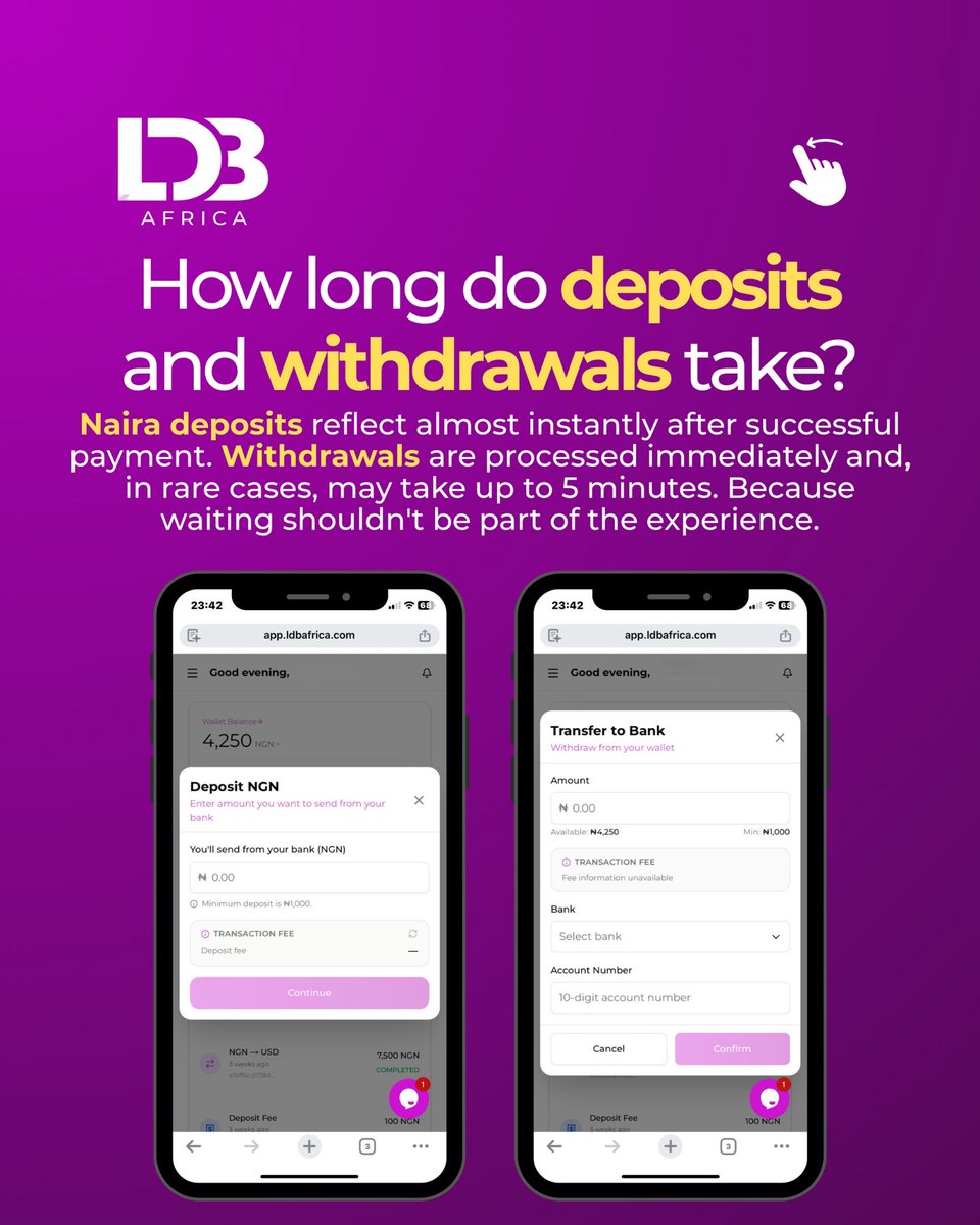 ldb_africa's tweet photo. If you have been thinking about joining, this is for you. Swipe through to learn more about how our product work, how to get started, and what makes LDB Africa secure.

Click the link on our bio. https://t.co/1Lp5L5O9bT