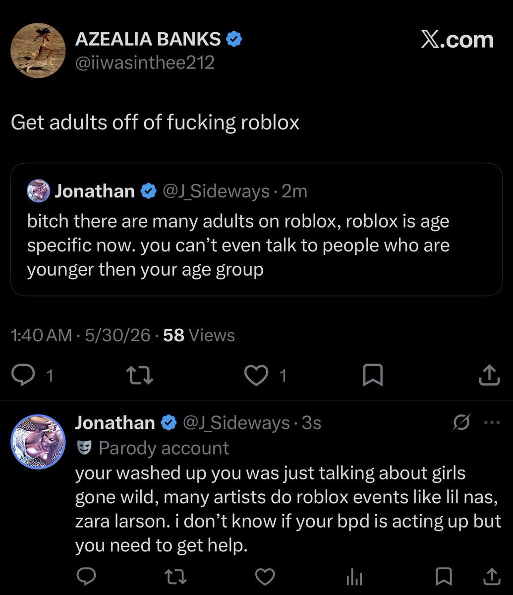 J_Sideways's tweet photo. remembers my beef w azealia banks https://t.co/TZJbSMw9CE