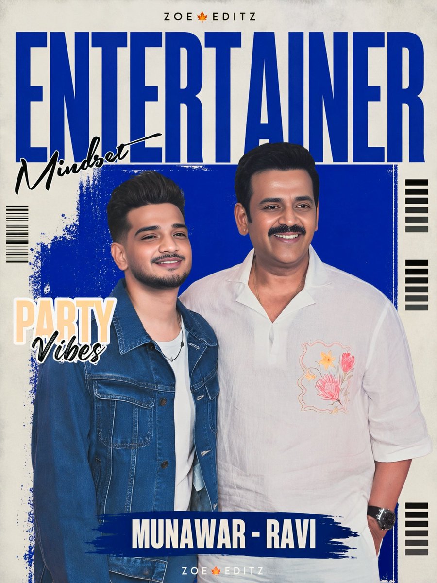 ZoeHumanity's tweet photo. Bhojpuri swag meets modern comedy.
The Entertainers.
#MunawarFaruqui #RaviKishan https://t.co/KzLoqaHPpl