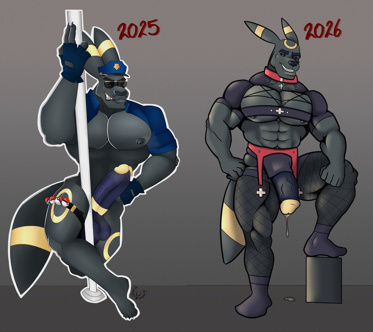 BeefSteak_art's tweet photo. Clients that come back give me boners 🐮
Do think thins have changed?

#umbreon #furry #bara #gijinka #malegijinka #furrybara #precum https://t.co/8ZlreupDFH