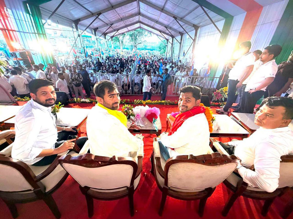 Liptipradhan152's tweet photo. ପ୍ରଦେଶ ଛାତ୍ର କଂଗ୍ରେସ ପକ୍ଷରୁ ଆୟୋଜିତ "ଛାତ୍ର ସଂକଳ୍ପ ସମାବେଶ"ରେ ପିସିସି ସଭାପତି ଶ୍ରୀ ଭକ୍ତ ଚରଣ ଦାସ ଏବଂ ଛାତ୍ର କଂଗ୍ରେସର କେନ୍ଦ୍ର ଓ ନୂତନ ରାଜ୍ୟ ସଭାପତିଙ୍କୁ ସ୍ୱାଗତ ଓ ସମ୍ବର୍ଦ୍ଧନା ଦିଆଯିବ ଅବସରରେ। 
@bibhuti_odisha_ https://t.co/0AUqH7Y8eE