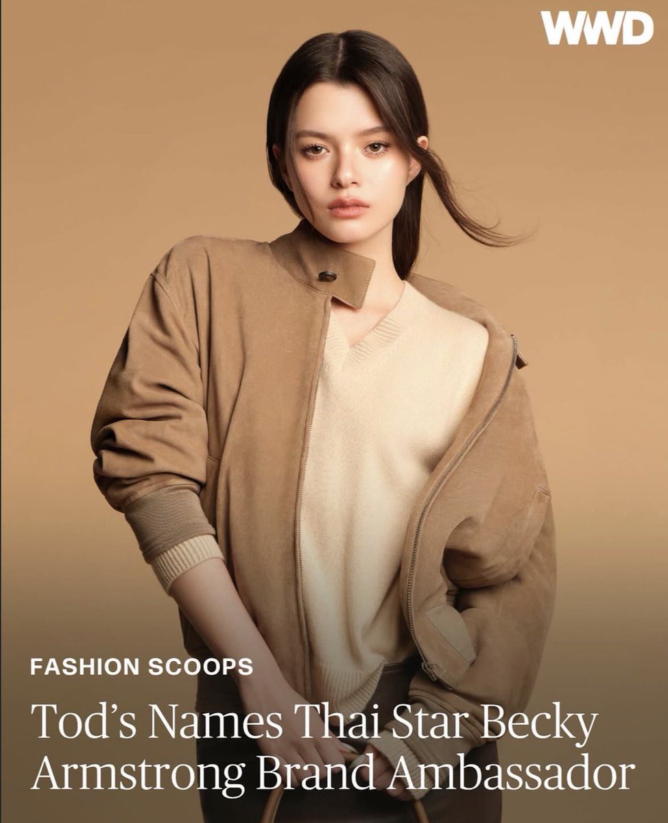 AngelGirlfreen's tweet photo. Congratulations Becky on becoming Tod’s newest Southeast Asia Brand Ambassador! 🧡✨👏🏻
Beyond proud of you and can’t wait to support you on this beautiful journey with Tod’s!🥹

#beckysangels 
#BeckyArmstrong
#todsxbecky https://t.co/mL1JISLpji