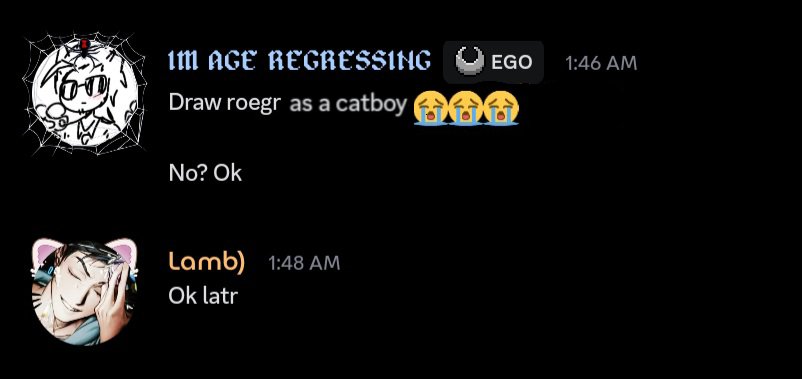 _demjay's tweet photo. @moondewz_ But guysss you litoly said this to me yesterday 😭😭😭 https://t.co/ASGHSTixv7