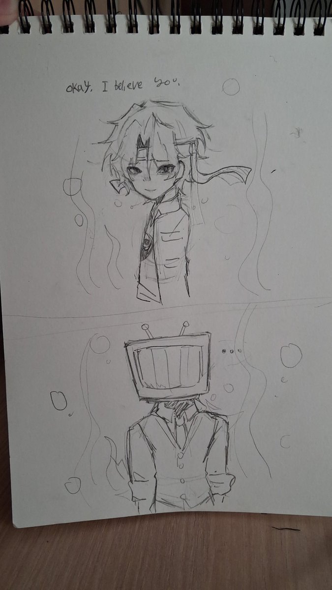 ZanityDied's tweet photo. WIP ok? (Gonna digitalize ok this is just sketch)
#tsftl #wifies #wifiesfanart https://t.co/GrvqqEz8VS
