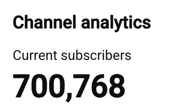 ty_kimx's tweet photo. EO just surpassed 700K subscribers!!! 
We're on the huge direction changes. I'm very excited!!! https://t.co/CZ7lK5es1O