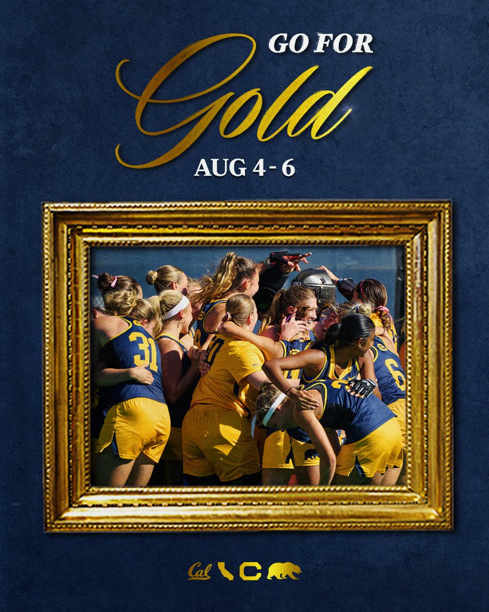 CalFieldHockey's tweet photo. Go For Gold starts today! Help us kick off the season strong by making a gift to support our program today.
Let's #CalGoForGold! 🐻Link give: https://t.co/ZkAuv24dSk
#GoBears https://t.co/s84xemzzsZ
