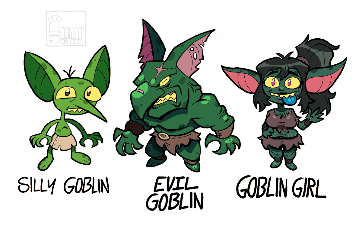 OsweltOrtiz's tweet photo. Types of Goblins
They are siblings https://t.co/rT0oPL0jxo
