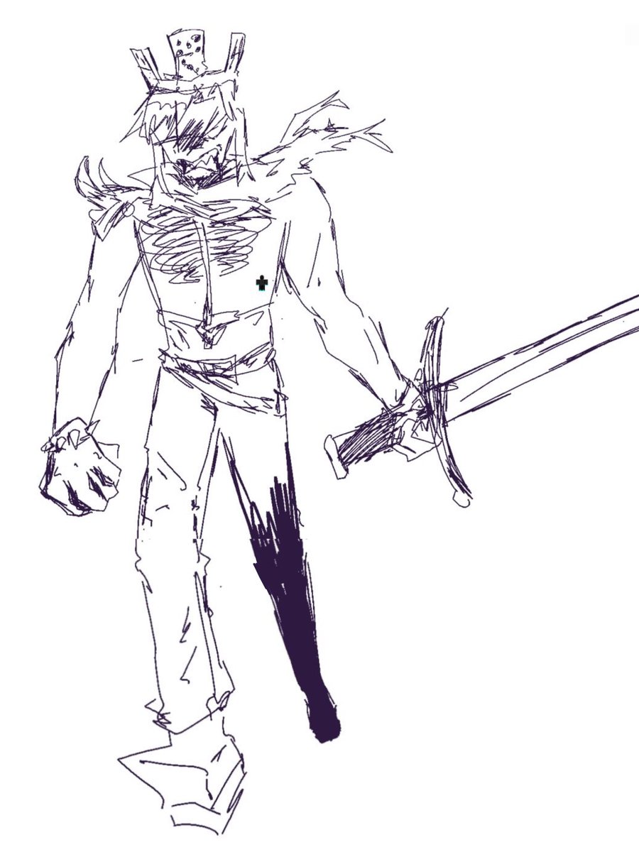 Taiskichainik's tweet photo. I draw it in Roblox…Should I end this art? #forsaken #1x1x1x1 #1x4 https://t.co/E3C4H38uy6