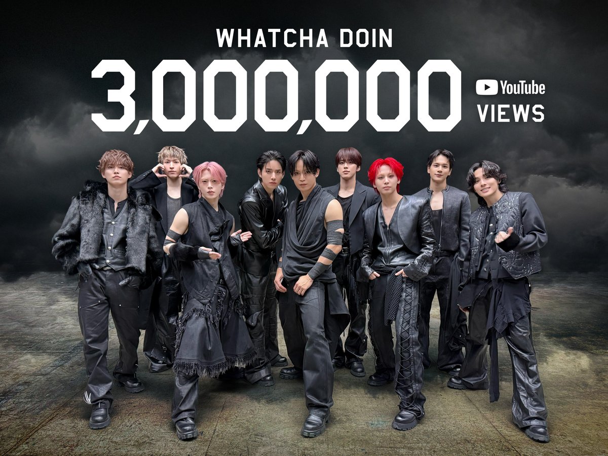 official_jo1's tweet photo. ✦ #WHATCHA_DOIN_MV3M_Views ✦

'WHATCHA DOIN' MVが
300万回再生を突破しました！！
(https://t.co/x2r063jcek)

沢山の方にご覧いただき、
本当にありがとうございます🪨

今後ともJO1と'WHATCHA DOIN'を
よろしくお願いします！

#JAMいつもありがとう
#JO1 #JO1_ANIMAL 
#JO1_WHATCHADOIN https://t.co/3snMoQXYxD