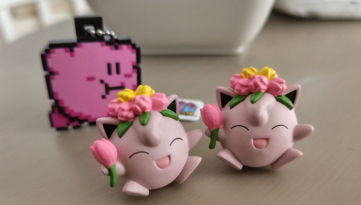 yu_tyobidon's tweet photo. トゲピーかミミロルが欲しくて、ガチャガチャ2回やったら2回ともプリンだったぁぁ！！グギィー！ https://t.co/9hONsv29lG