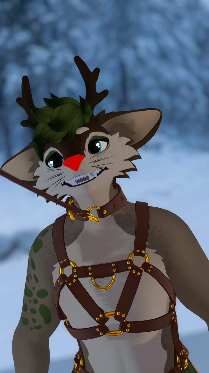Nomi901_'s tweet photo. Do you need someone to guide your sleigh tonight? #druffle https://t.co/dirOxodKIm