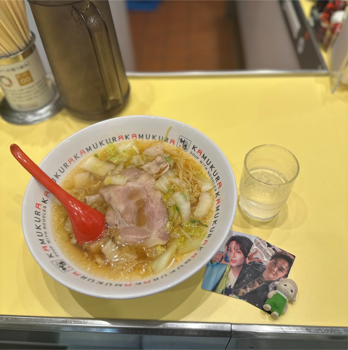 cutertluv's tweet photo. 神座行ってきた！美味しかった🍜✨️
(ちなみに量多い) https://t.co/qvH4nDUV0u