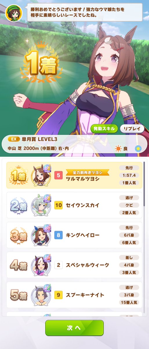 Pi_boy1998's tweet photo. マスターズチャレンジラストは
ツルちゃんで勝ちました！ https://t.co/8gfaFDCzzW