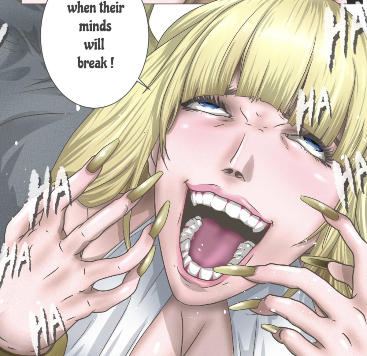 QueenMiko2's tweet photo. My expression when the beta dommes who floaded my dms 5 times with their" I will make you my slave Miko" bullshit finally crawls arround my feet and licks them like the pup she is https://t.co/mvbxXXHo6p