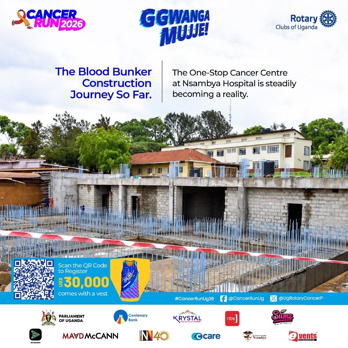 MaadMcCann's tweet photo. Once complete, it will bring affordable, accessible, and comprehensive cancer care closer to thousands of Ugandans.
Every Rotary Cancer Run kit purchased and every step taken brings us closer to that goal.
Register: https://t.co/hI5HGELymo
#CancerRunUg26
#TheMaadWay
#GetMaad https://t.co/Ou2wOligUT